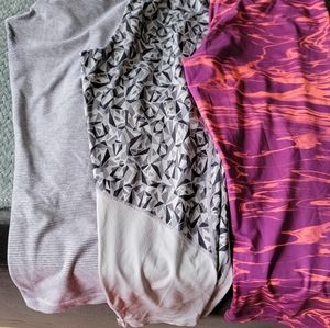 Nike and Lululemon 3/4 leggings bundle